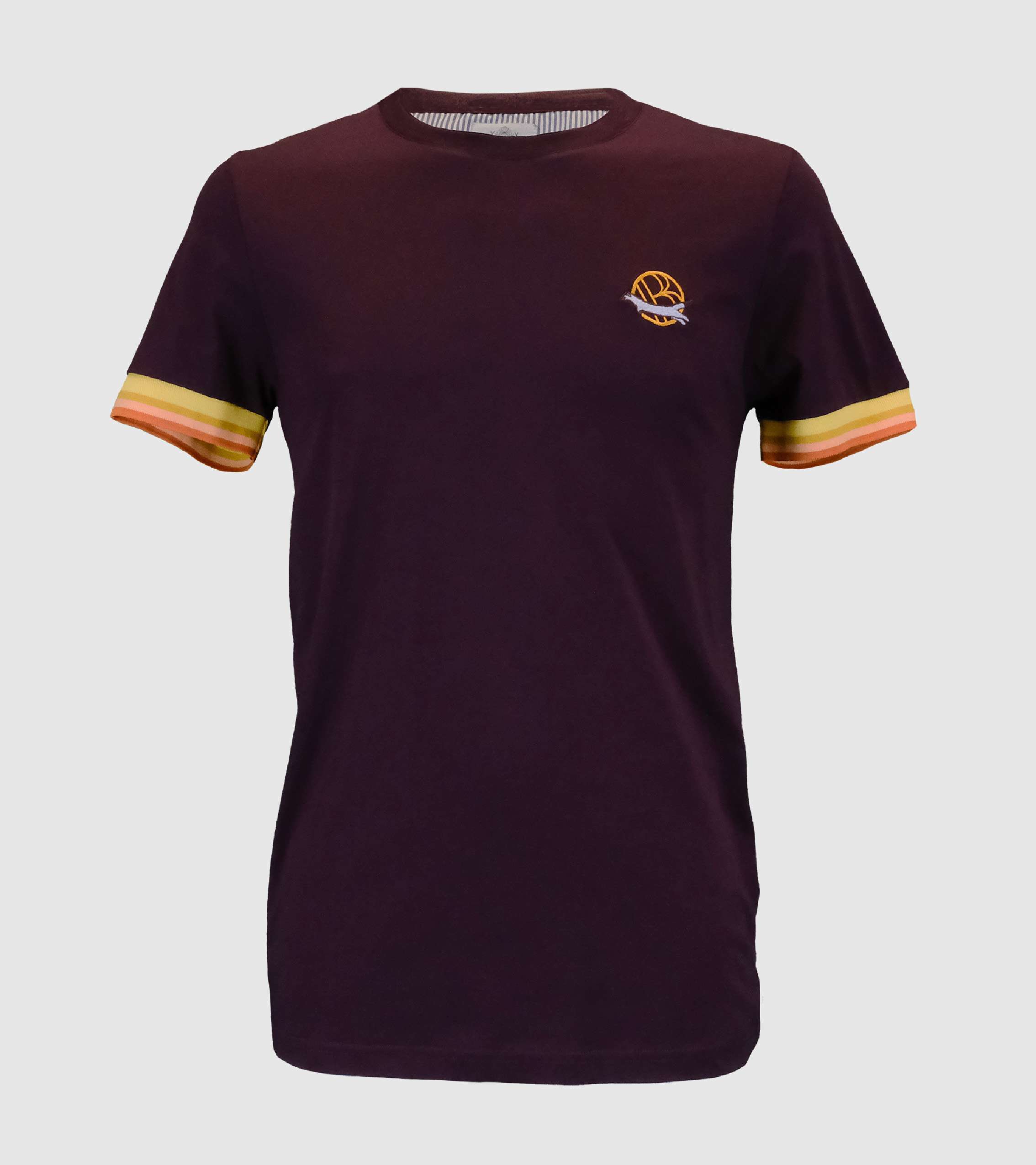 BALARIN Basic T-Shirt Prune 4 bandes – Image 4