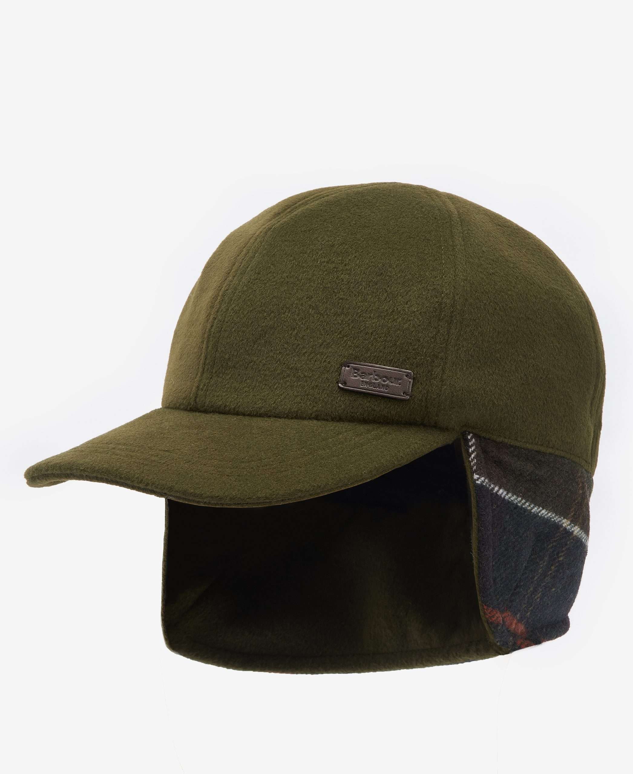 Chapeau trappeur Barbour Lewis Olive – vue principale