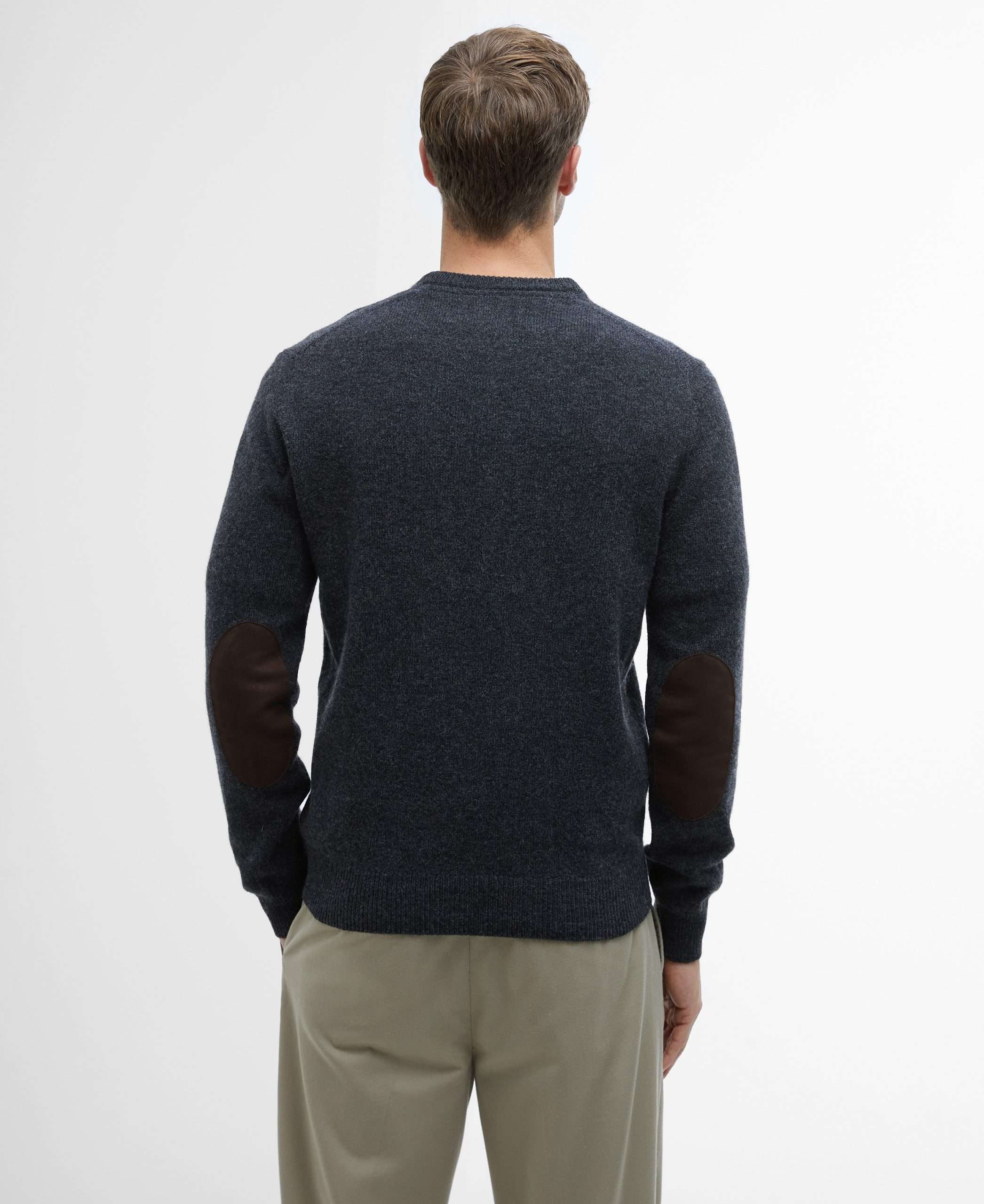 Essential Crew Neck Jumper - (Charcoal) – Image 5