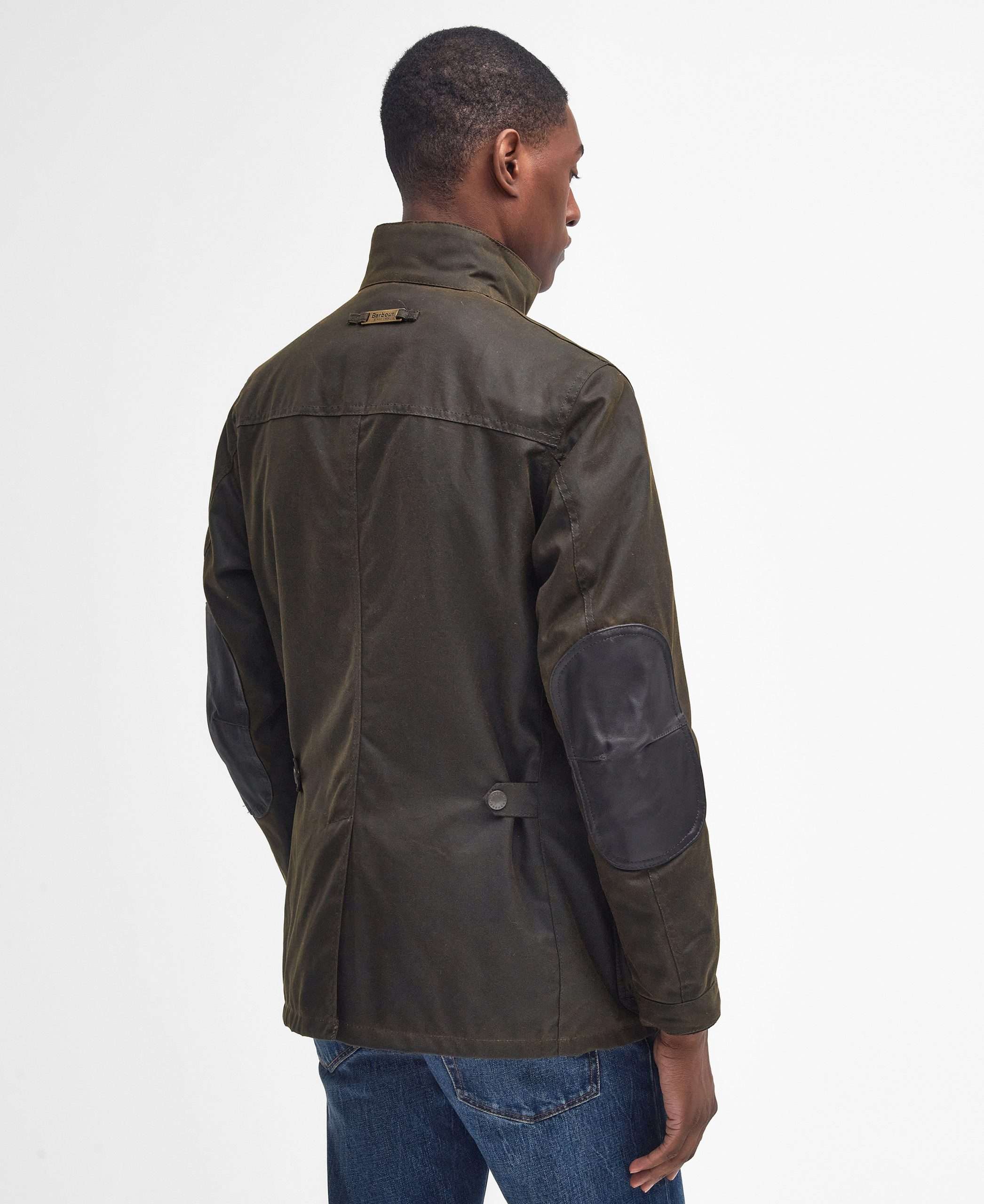 Ogston Waxed Jacket - Barbour (Olive) – Image 5