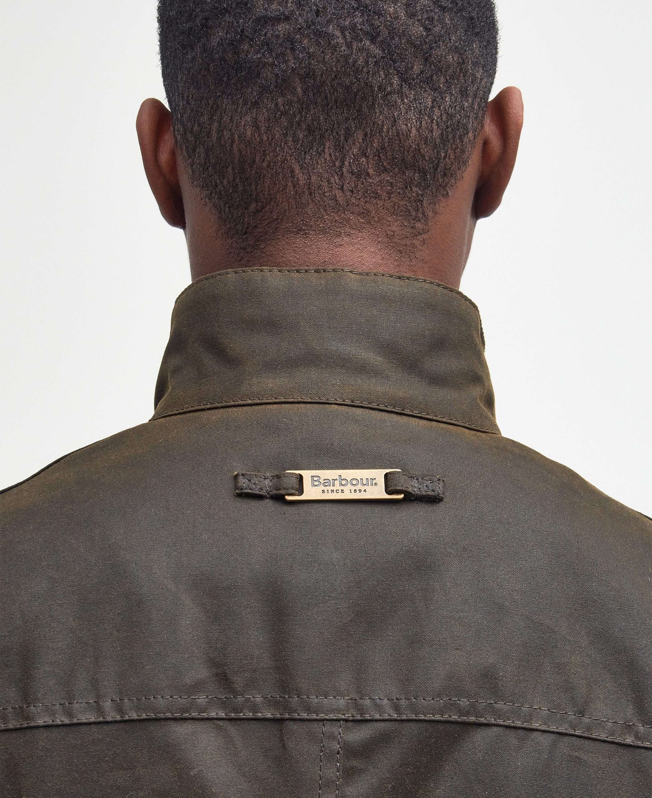 Ogston Waxed Jacket - Barbour (Olive) – Image 2