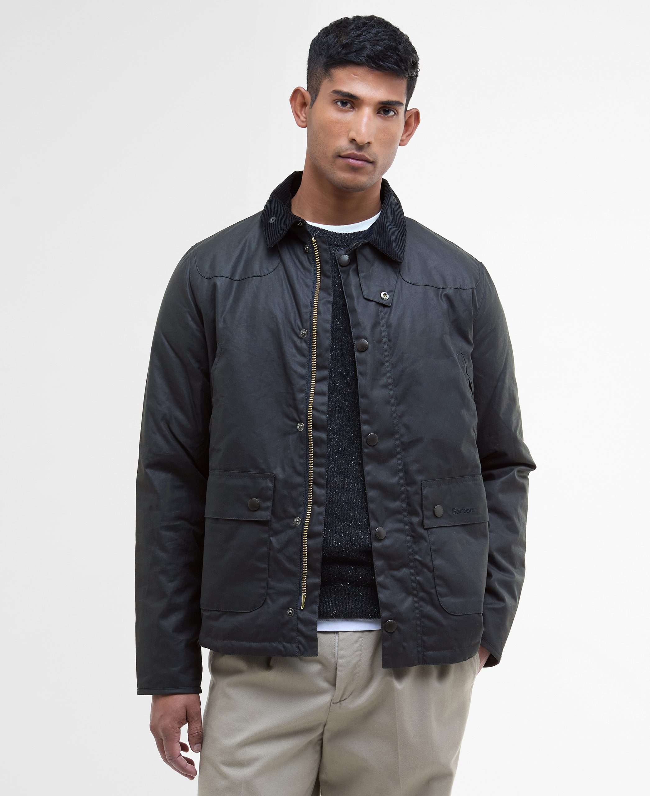 veste Reelin Barbour marine – vue principale