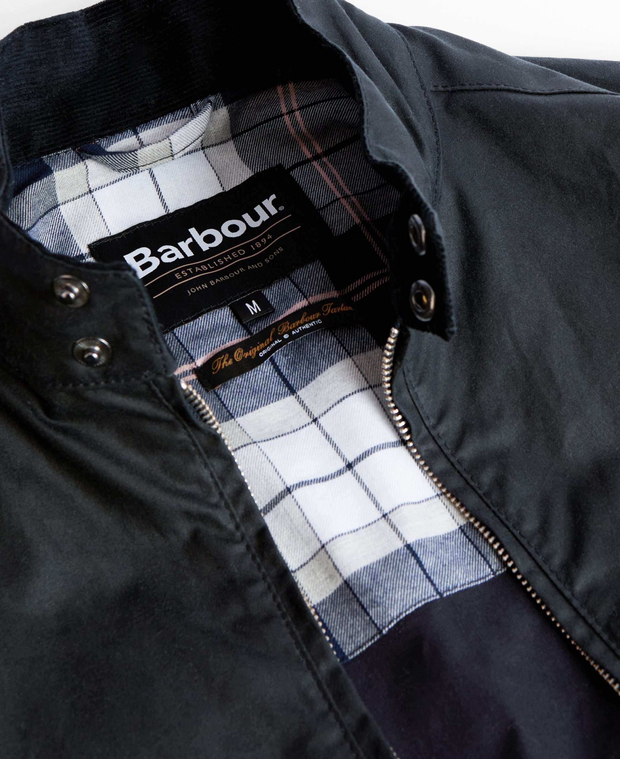 Veste Modern Royston Waxed - Barbour (Navy) – Image 7