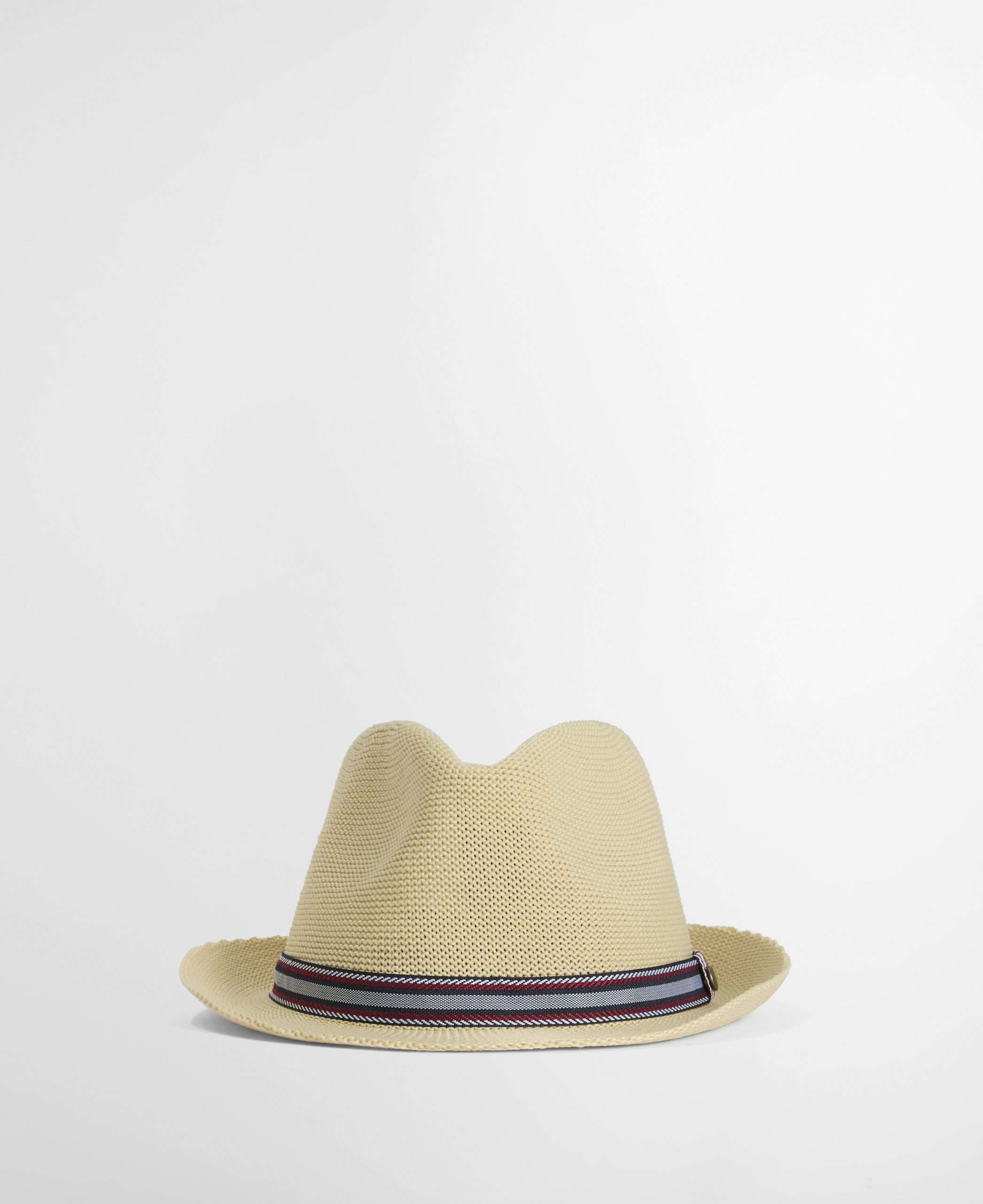 chapeau trilby Linford Barbour écru – vue principale