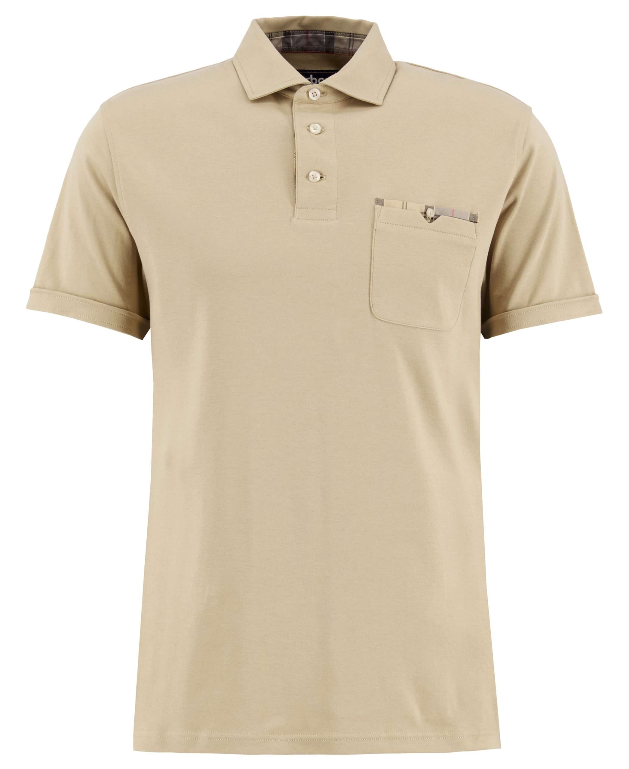 Corpatch Tailored Polo Shirt (Washed Stone) – Image 2