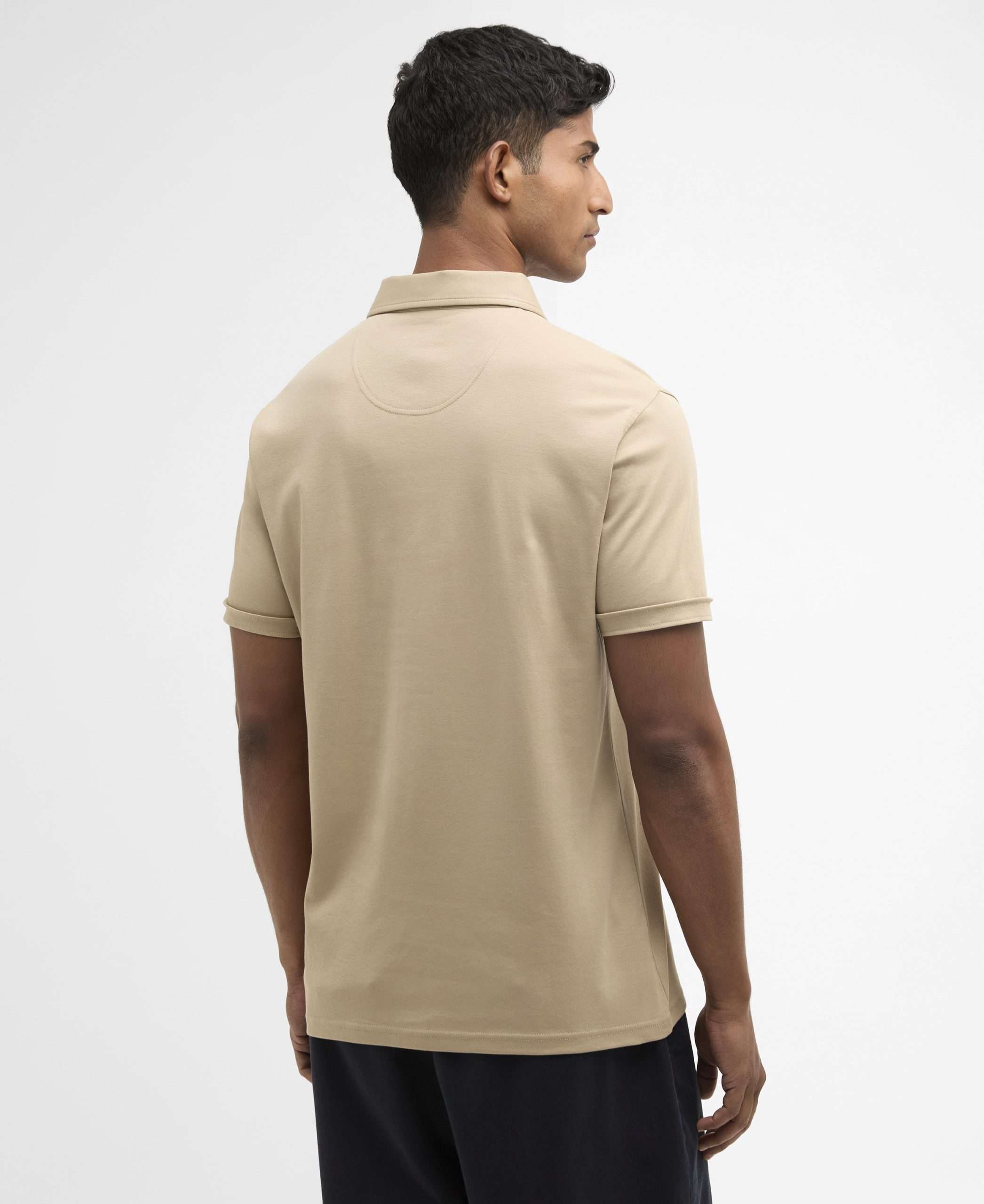 Corpatch Tailored Polo Shirt (Washed Stone) – Image 4