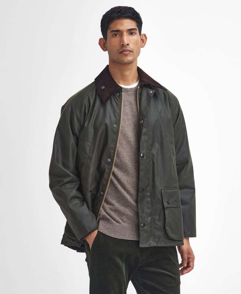 Bedale Wax Jacket Barbour Archive Olive – vue principale