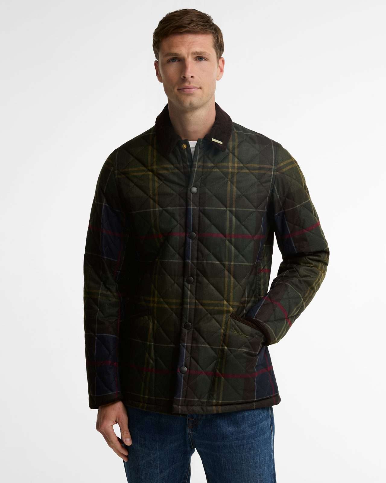 Veste matelassée Barbour Liddesdale – Tartan Classic, vue principale