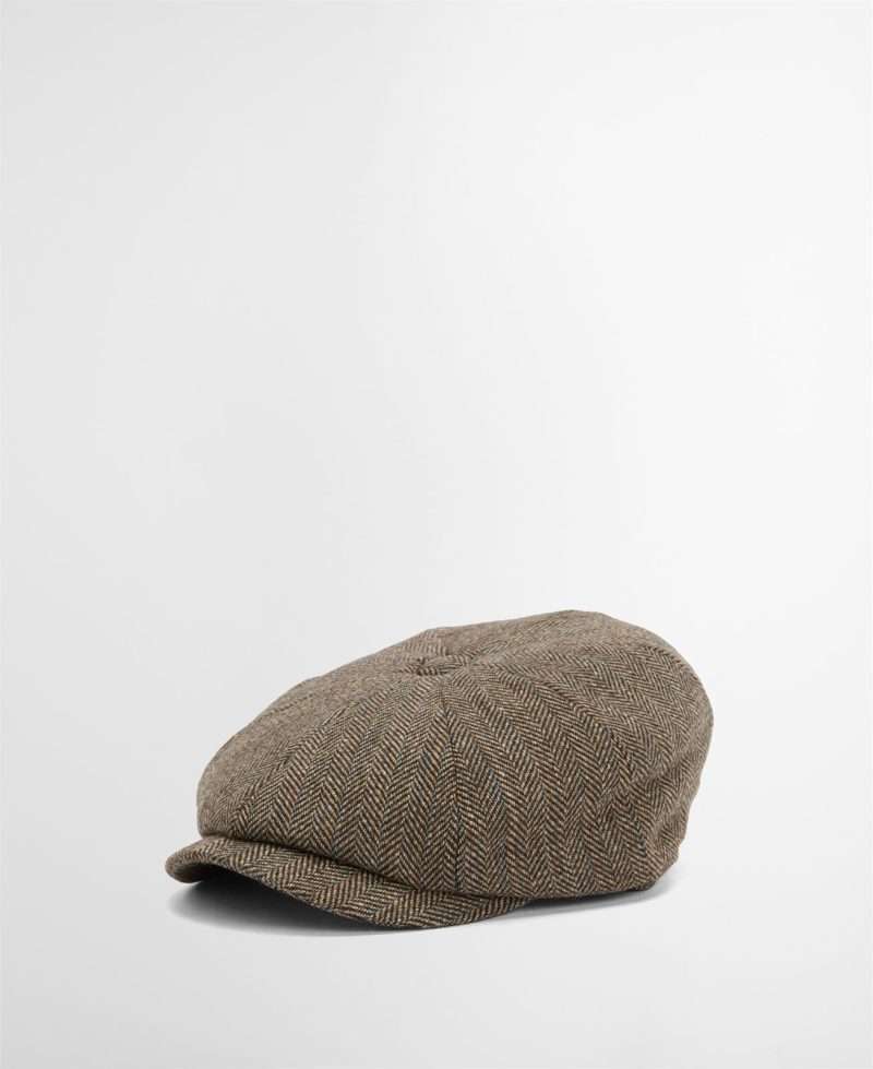 casquette Fyne Tweed Barbour marron – vue principale