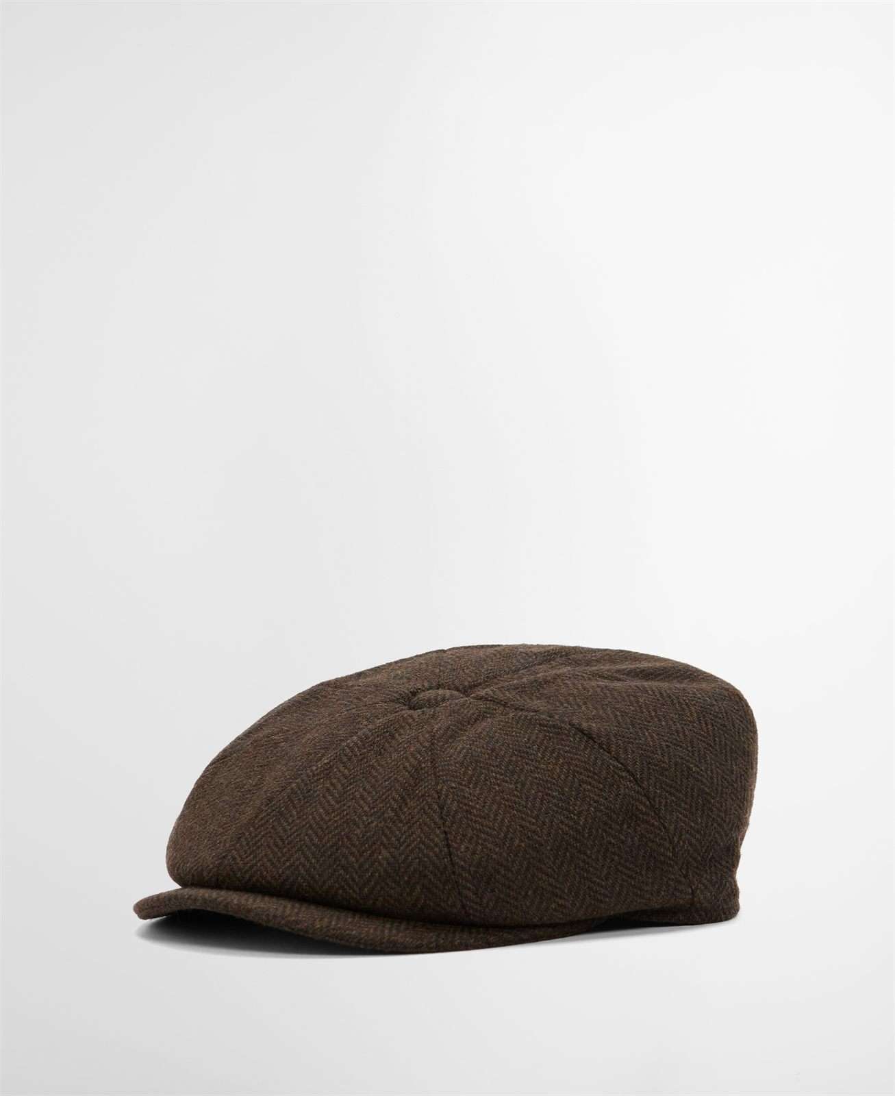 casquette Fyne Tweed Barbour marron foncé – vue principale