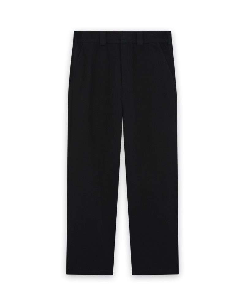 pantalon work Lyle & Scott noir Jet Black – vue principale