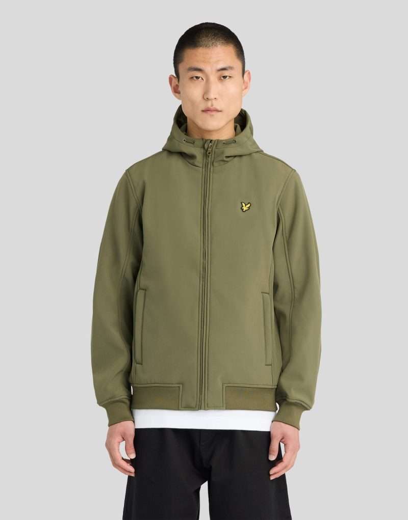 veste softshell Lyle & Scott olive – vue principale