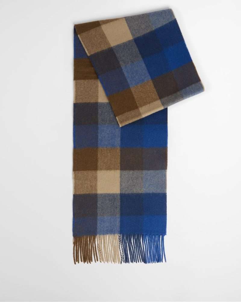 Écharpe Barbour Tattersall – Marine, Porto, Forest Mist, Autumn Dress, vue principale