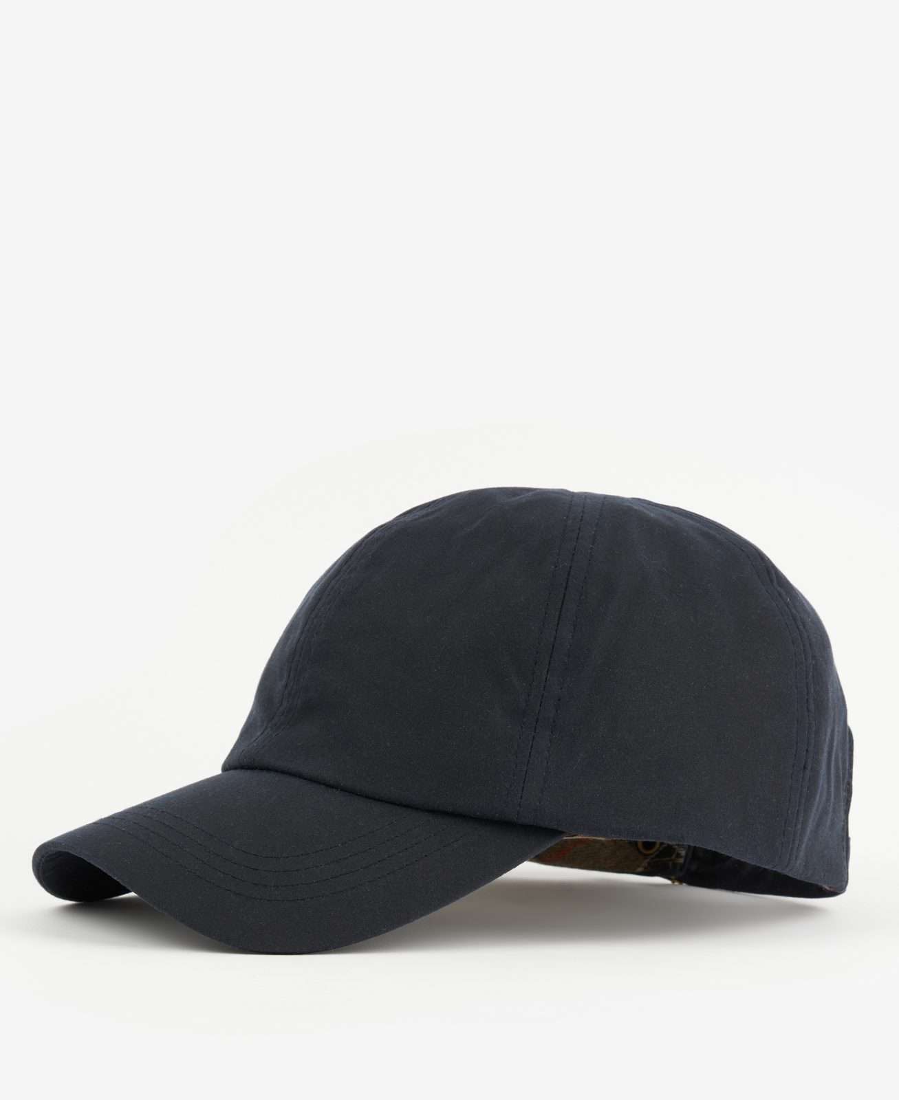 Casquette Barbour Waxed Sports Cap – Navy, vue principale