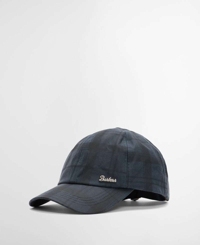 Casquette Barbour Ambleside – Navy Tartan, vue principale