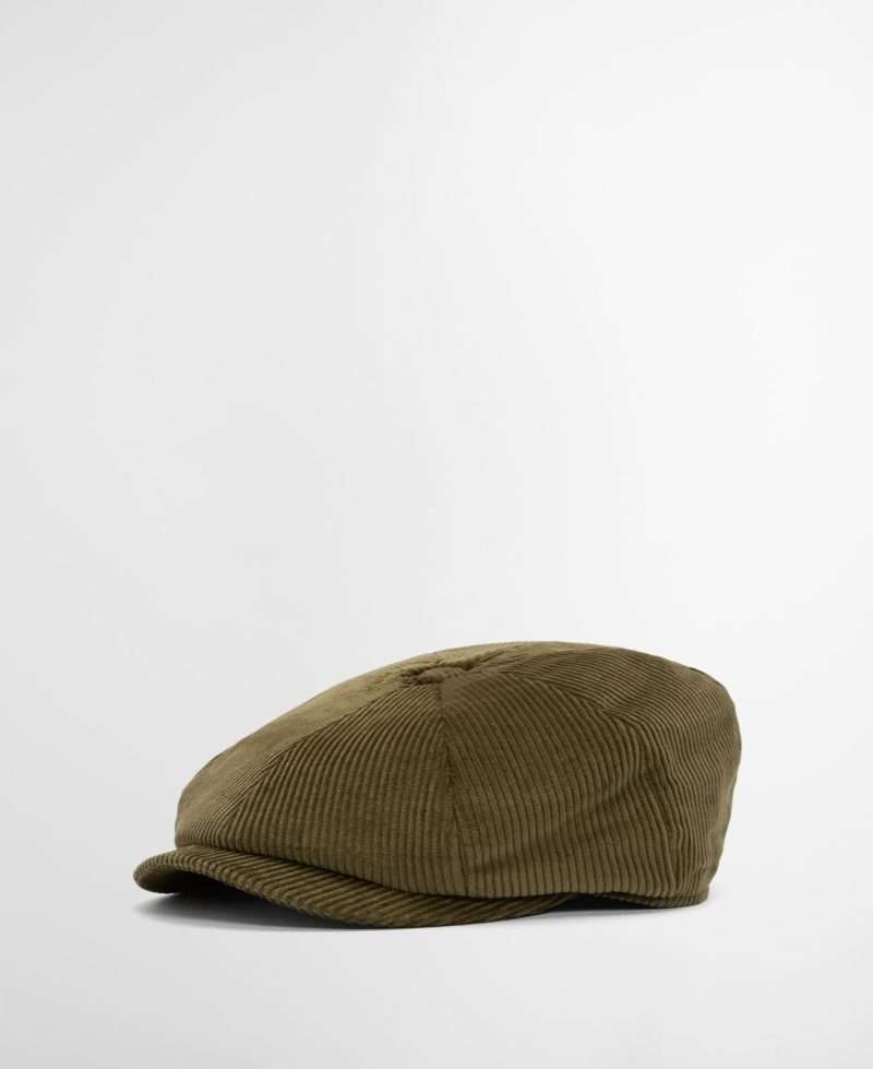 Casquette gavroche Barbour Westdale – Olive, vue principale