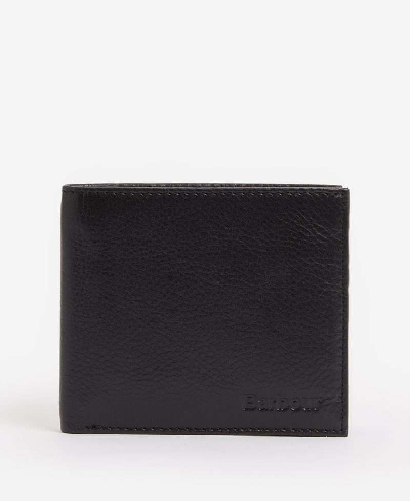 Portefeuille Barbour Colwell – Noir / Tartan Classic, vue principale