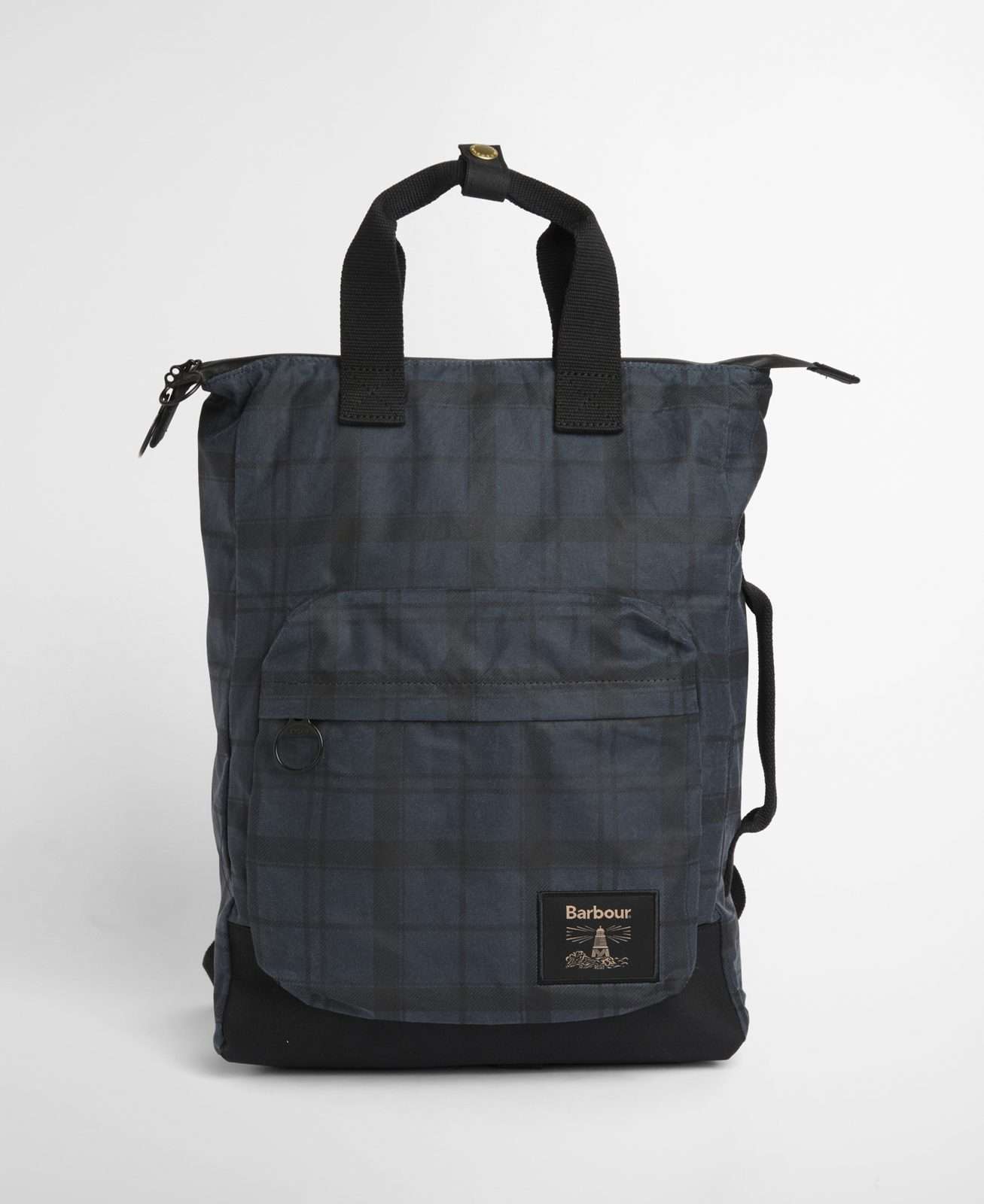 Sac à dos Barbour Field – Navy Tartan ou Sage, vue principale